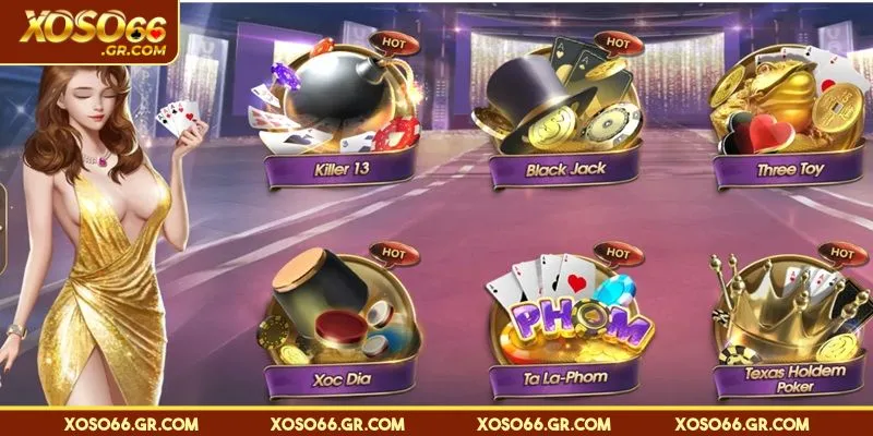 TOP những tựa game được yêu thích tại sân chơi